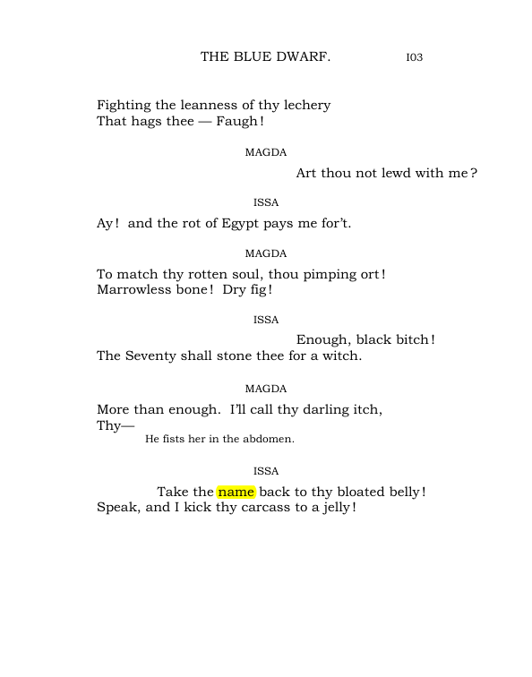 Original scan of The World’s Tragedy, PDF page 156
