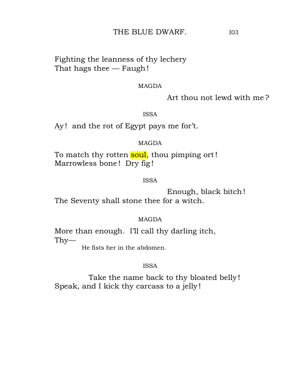 Original scan of The World’s Tragedy, PDF page 156