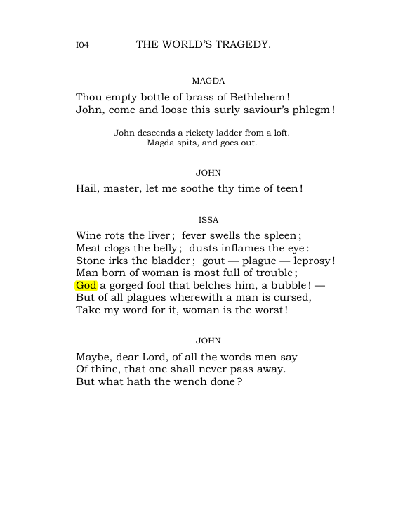 Original scan of The World’s Tragedy, PDF page 157