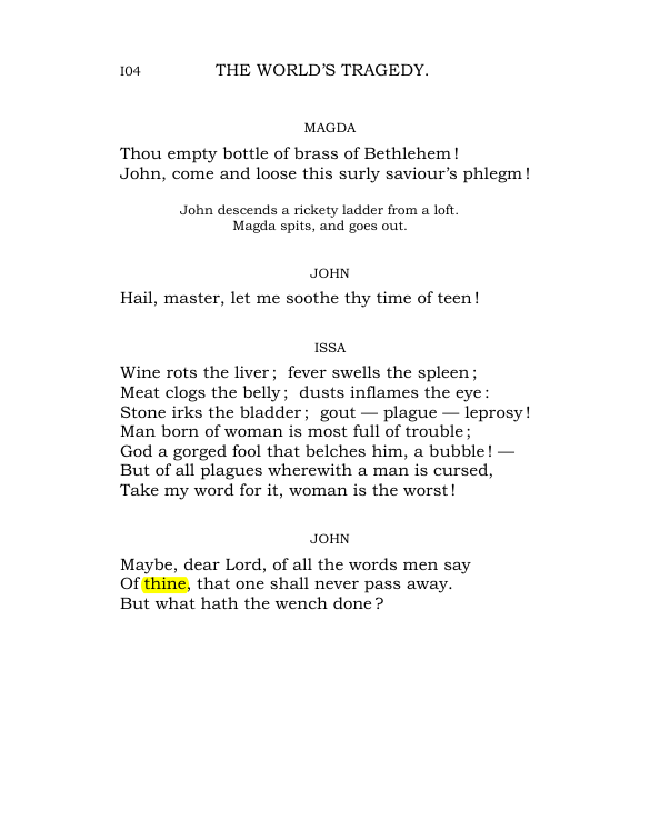 Original scan of The World’s Tragedy, PDF page 157