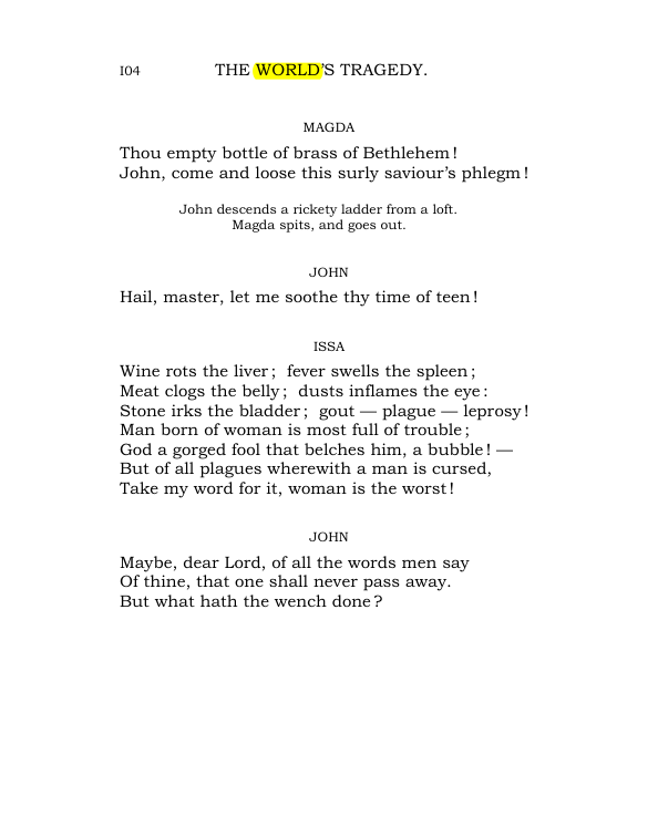 Original scan of The World’s Tragedy, PDF page 157