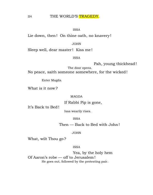 Original scan of The World’s Tragedy, PDF page 167