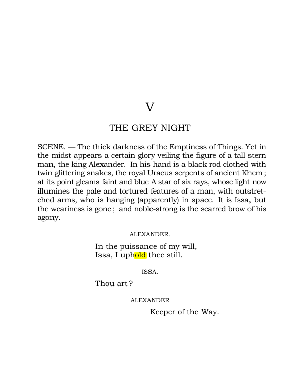 Original scan of The World’s Tragedy, PDF page 170