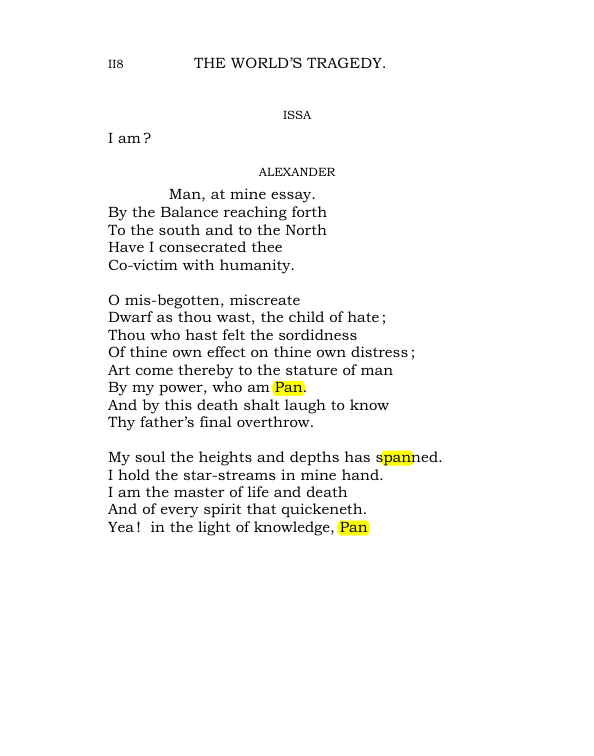 Original scan of The World’s Tragedy, PDF page 171