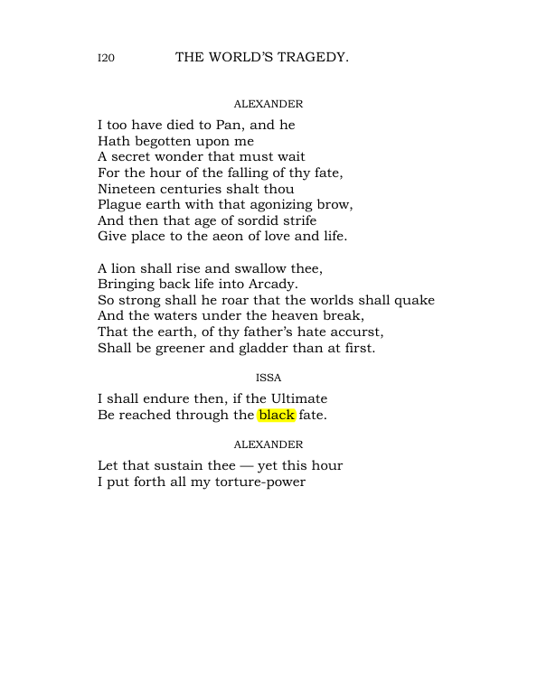 Original scan of The World’s Tragedy, PDF page 173