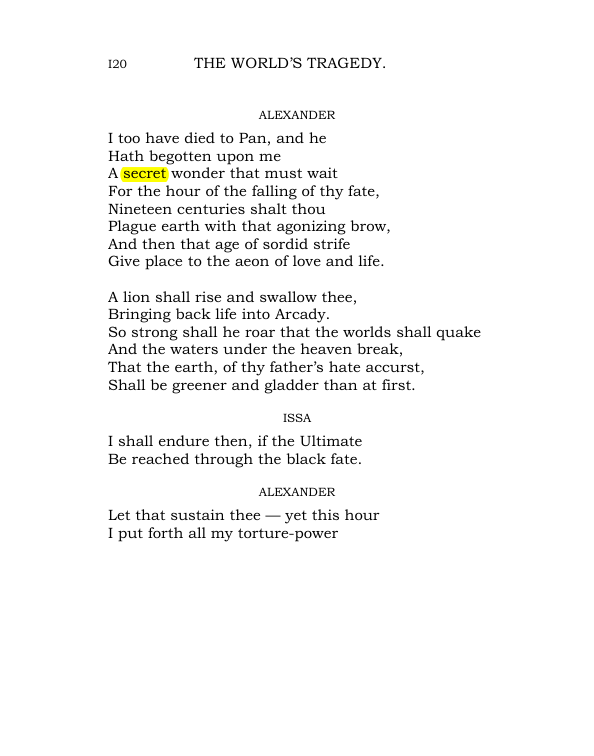 Original scan of The World’s Tragedy, PDF page 173