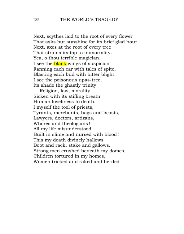 Original scan of The World’s Tragedy, PDF page 175