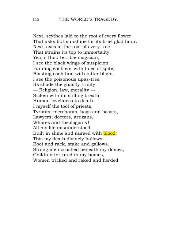 Original scan of The World’s Tragedy, PDF page 175
