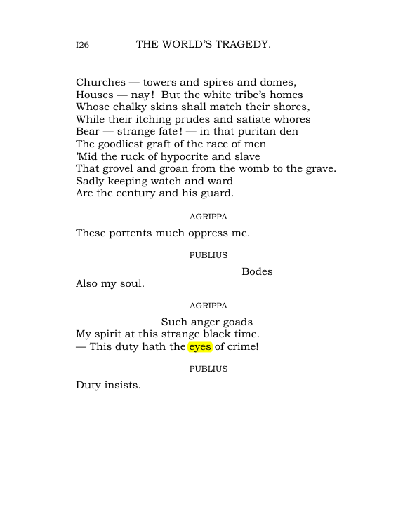 Original scan of The World’s Tragedy, PDF page 179