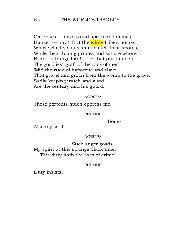 Original scan of The World’s Tragedy, PDF page 179