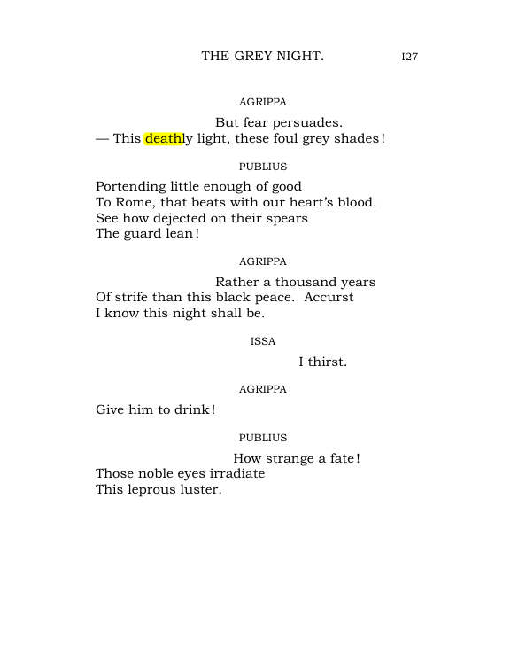 Original scan of The World’s Tragedy, PDF page 180