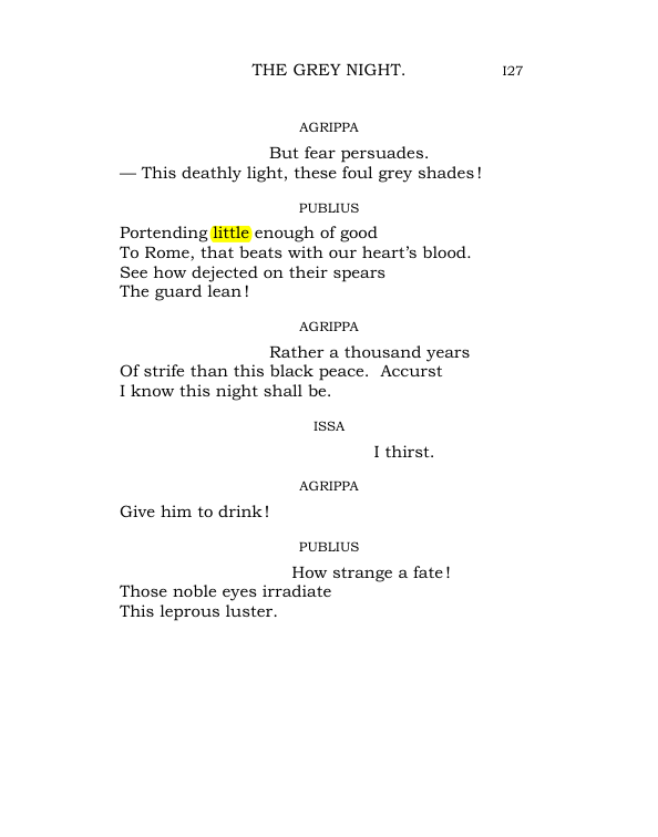 Original scan of The World’s Tragedy, PDF page 180