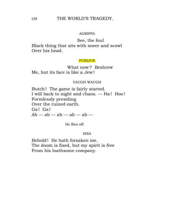 Original scan of The World’s Tragedy, PDF page 181