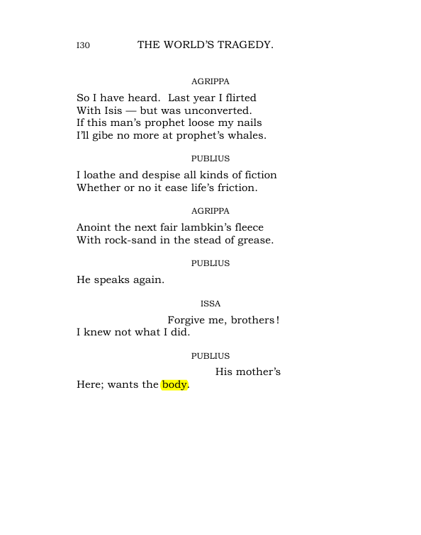 Original scan of The World’s Tragedy, PDF page 183