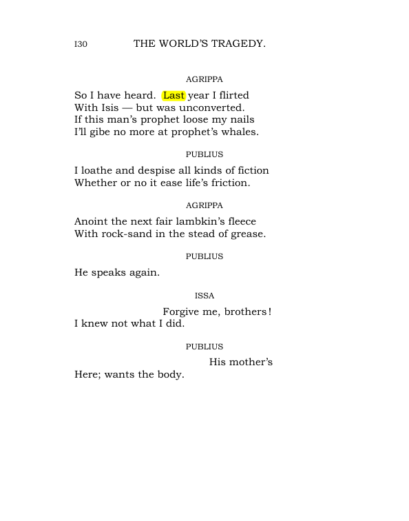 Original scan of The World’s Tragedy, PDF page 183