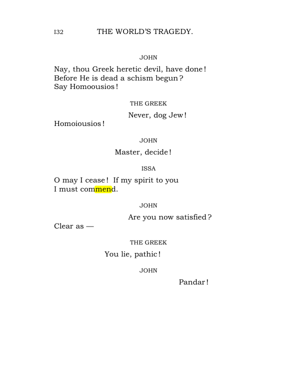 Original scan of The World’s Tragedy, PDF page 185