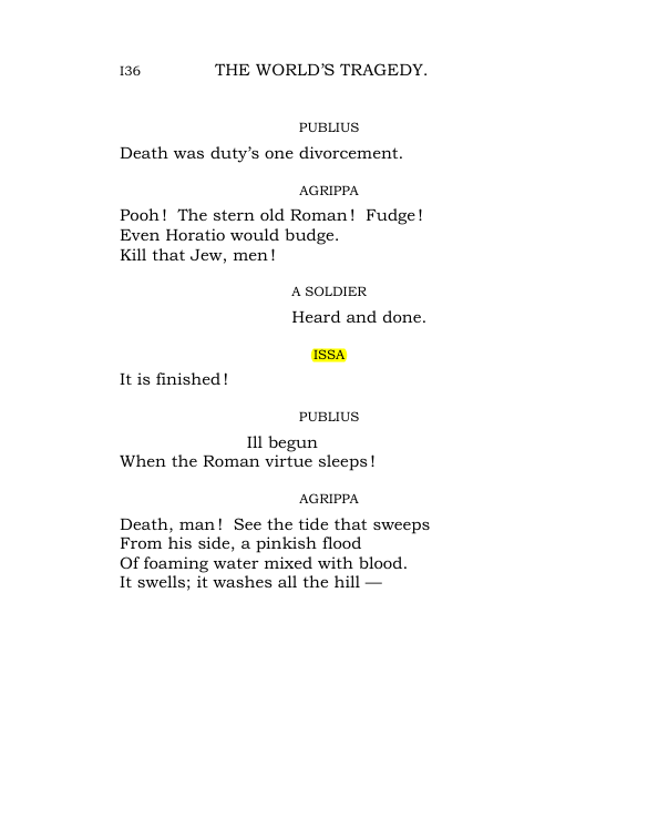 Original scan of The World’s Tragedy, PDF page 189