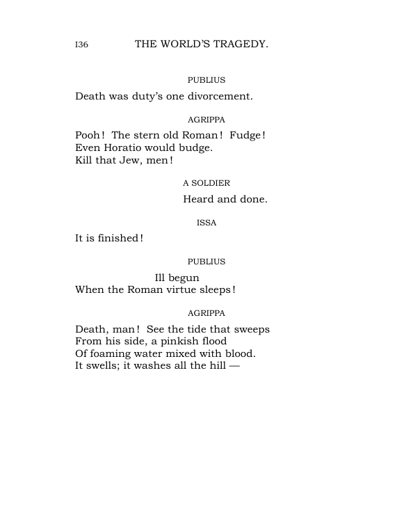 Original scan of The World’s Tragedy, PDF page 189
