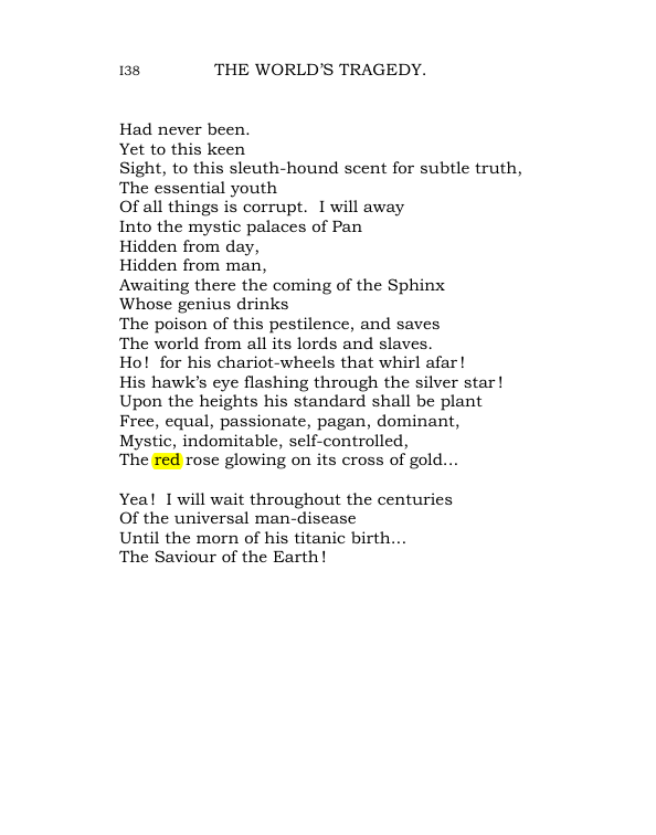 Original scan of The World’s Tragedy, PDF page 191