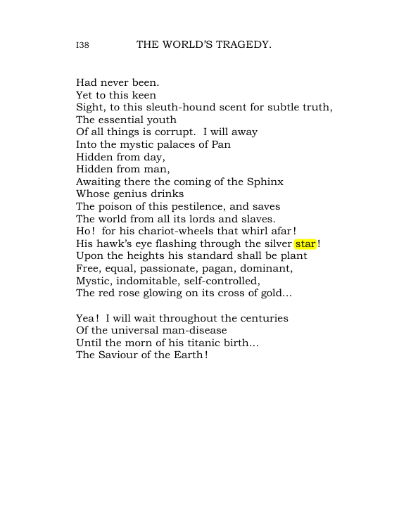 Original scan of The World’s Tragedy, PDF page 191