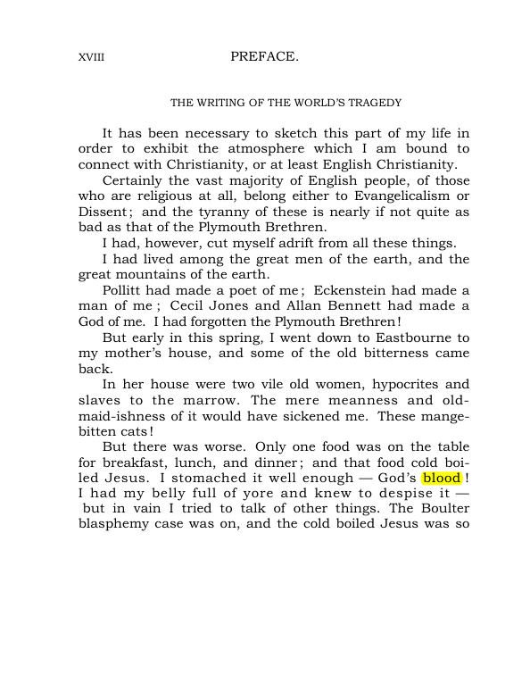 Original scan of The World’s Tragedy, PDF page 23