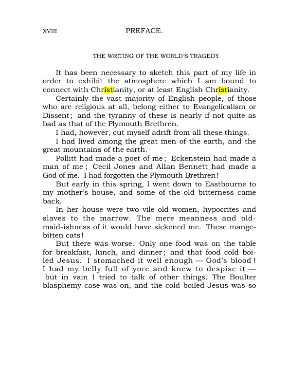 Original scan of The World’s Tragedy, PDF page 23
