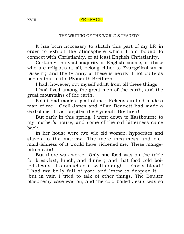 Original scan of The World’s Tragedy, PDF page 23