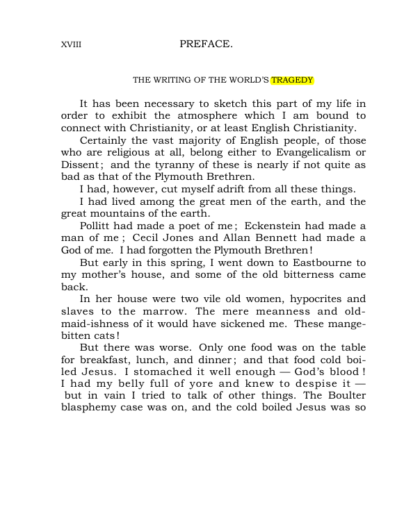 Original scan of The World’s Tragedy, PDF page 23