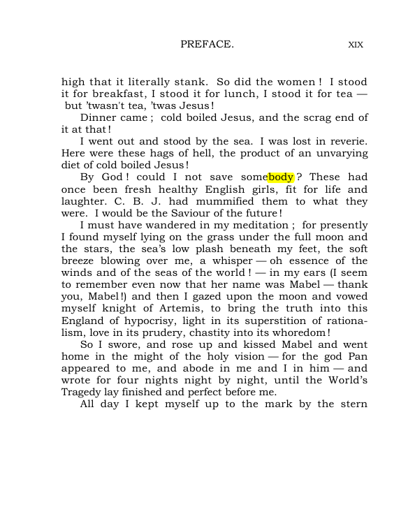 Original scan of The World’s Tragedy, PDF page 24