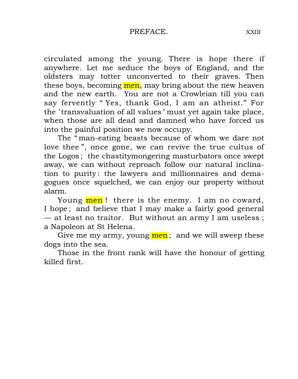 Original scan of The World’s Tragedy, PDF page 28