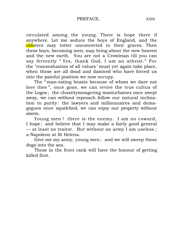 Original scan of The World’s Tragedy, PDF page 28