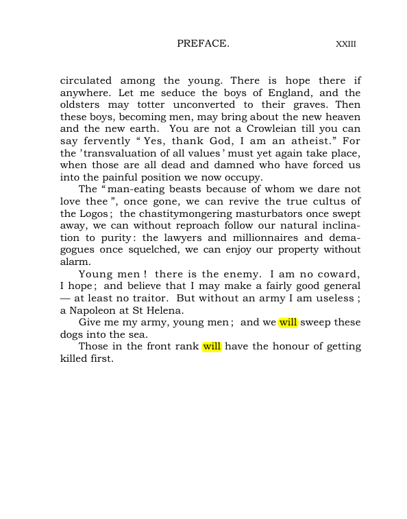 Original scan of The World’s Tragedy, PDF page 28