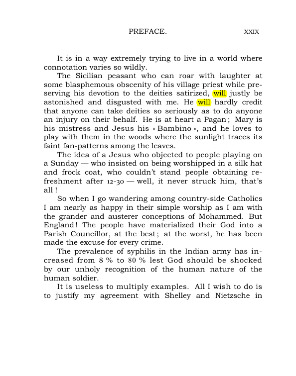 Original scan of The World’s Tragedy, PDF page 34