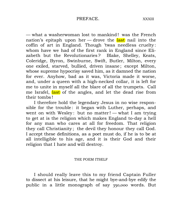 Original scan of The World’s Tragedy, PDF page 38