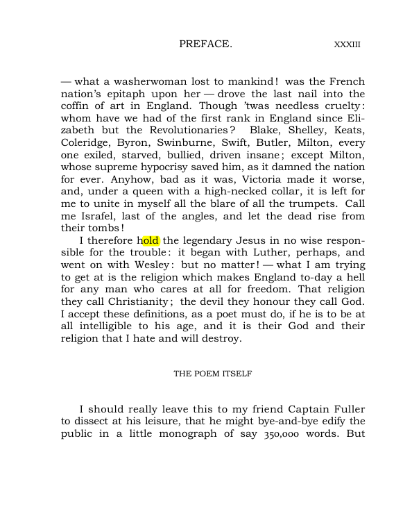 Original scan of The World’s Tragedy, PDF page 38