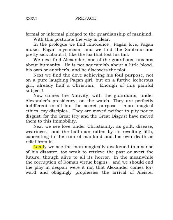 Original scan of The World’s Tragedy, PDF page 41