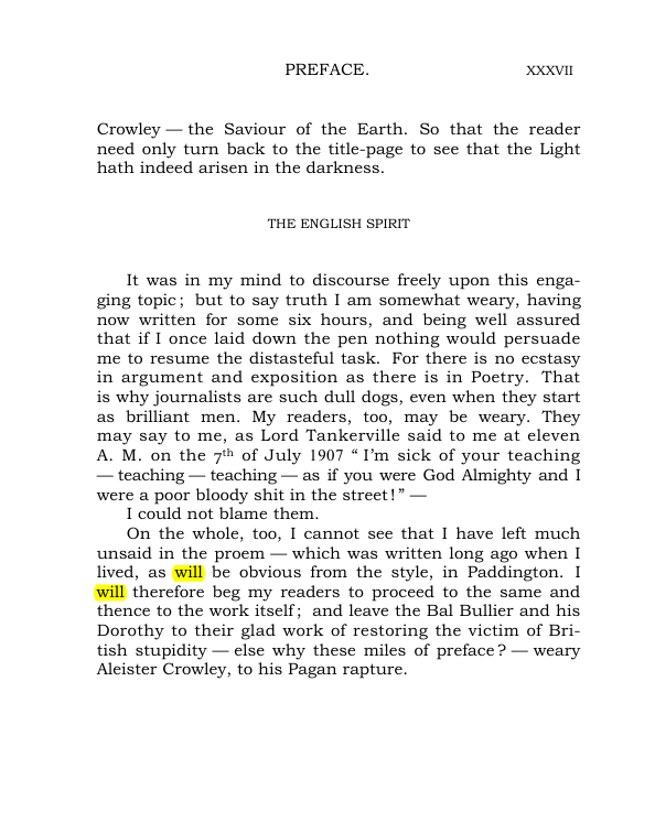 Original scan of The World’s Tragedy, PDF page 42