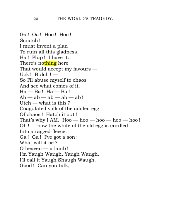 Original scan of The World’s Tragedy, PDF page 73