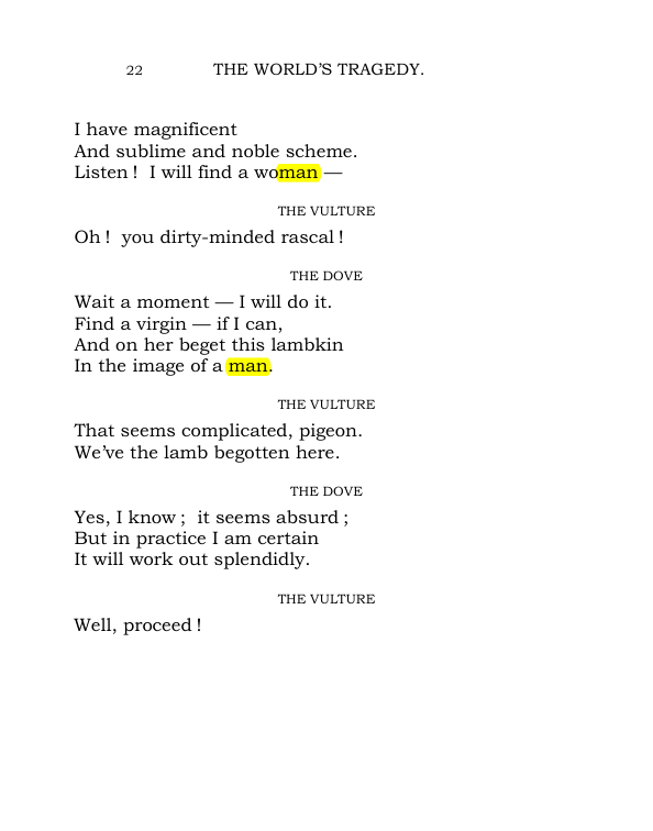 Original scan of The World’s Tragedy, PDF page 75