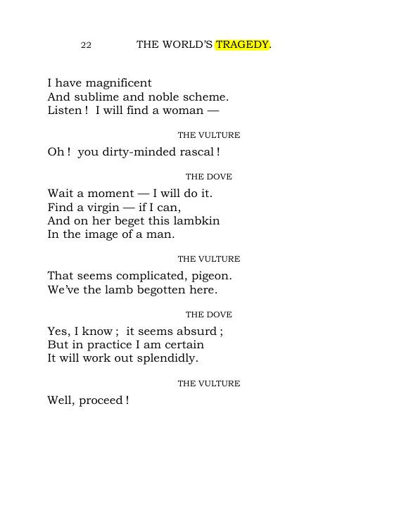 Original scan of The World’s Tragedy, PDF page 75