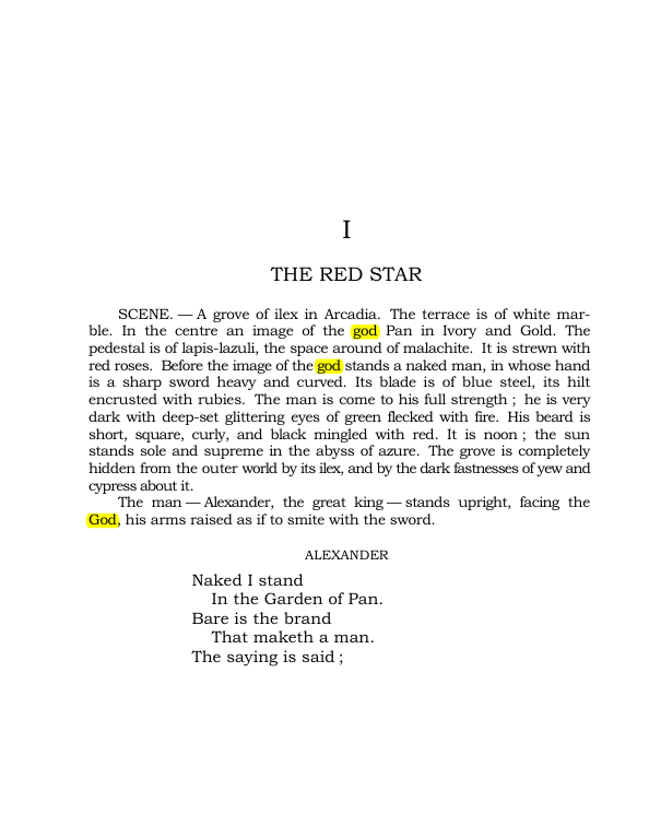 Original scan of The World’s Tragedy, PDF page 88