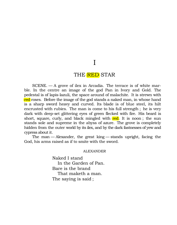 Original scan of The World’s Tragedy, PDF page 88