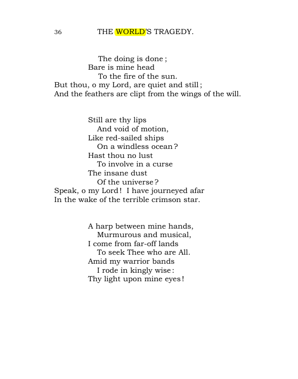 Original scan of The World’s Tragedy, PDF page 89