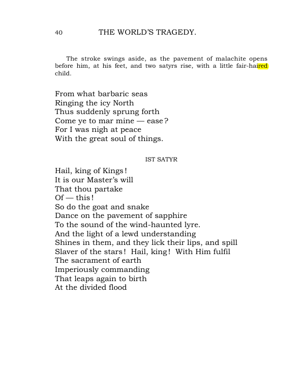 Original scan of The World’s Tragedy, PDF page 93
