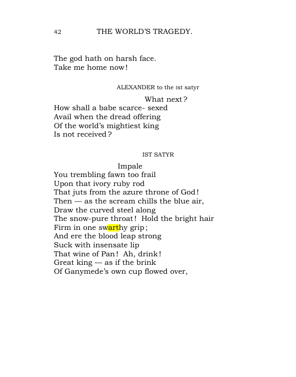 Original scan of The World’s Tragedy, PDF page 95