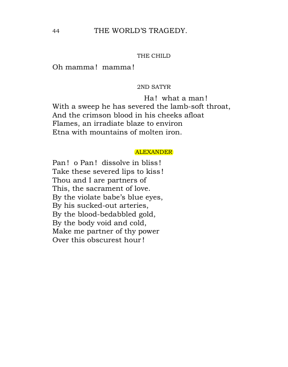 Original scan of The World’s Tragedy, PDF page 97