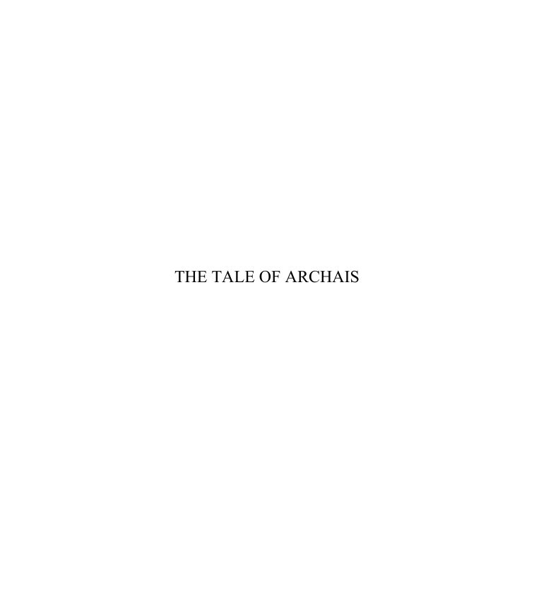 Original scan of Tale of Archais, PDF page 1