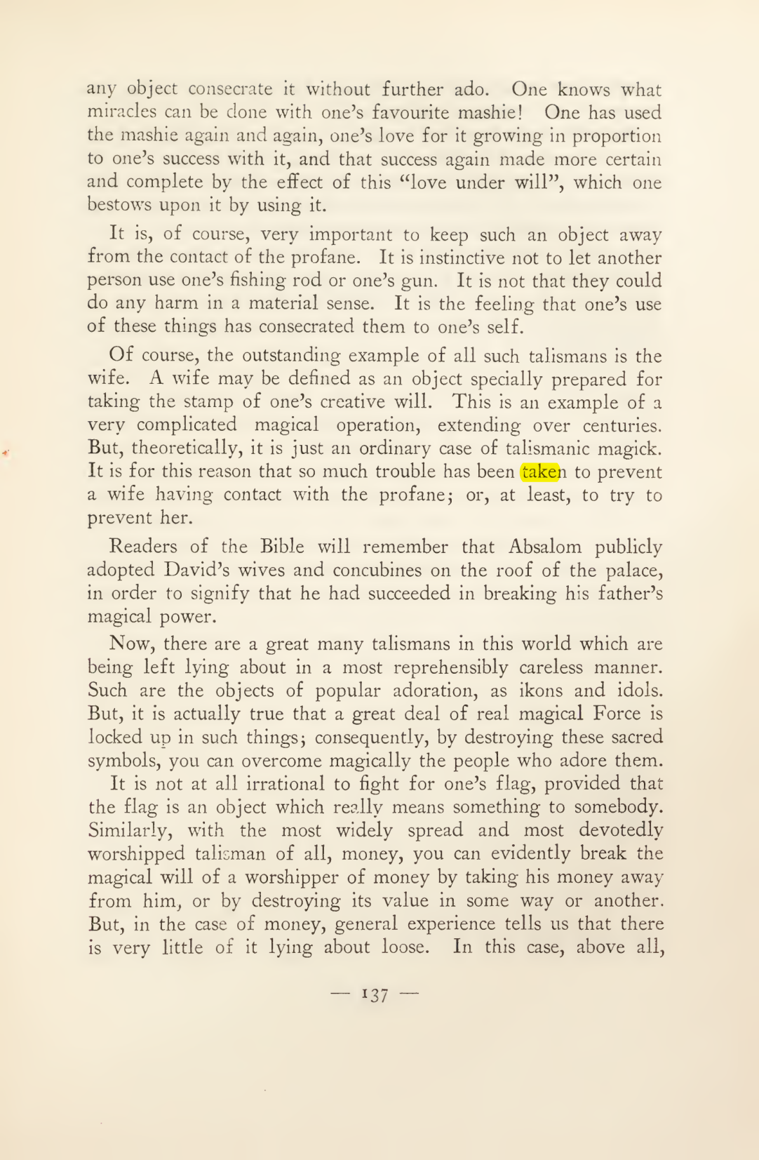 Original scan of Magick in Theory and Practice (Section 2), PDF page 17