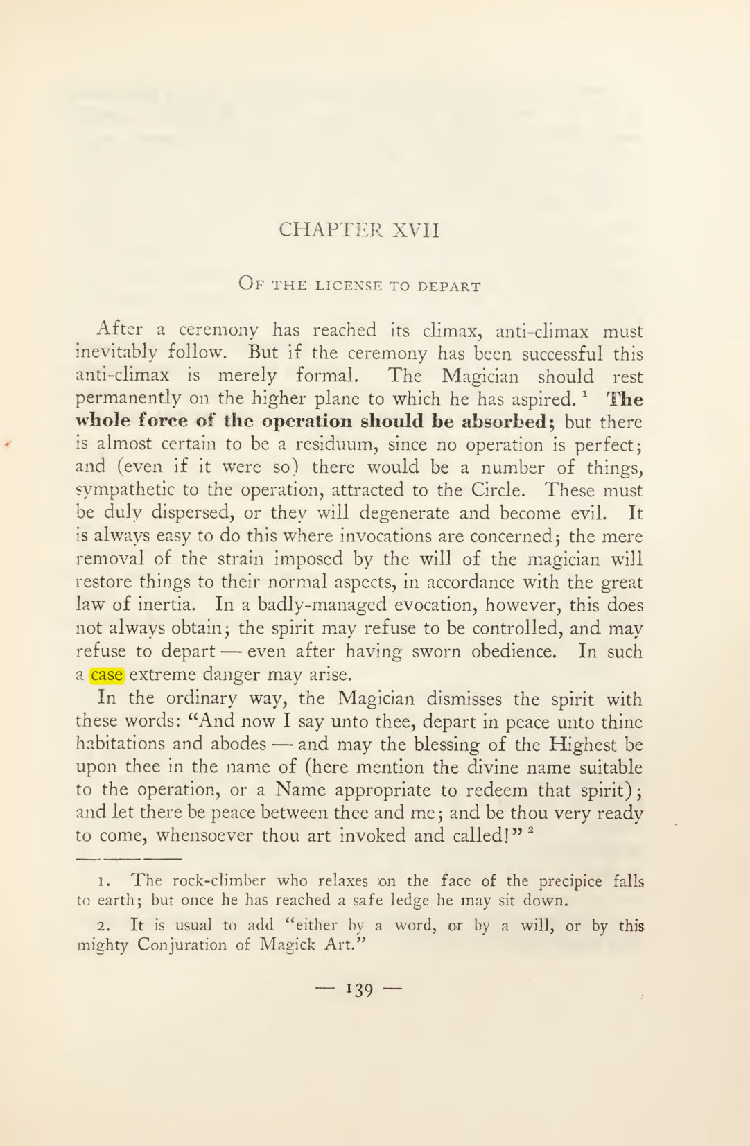 Original scan of Magick in Theory and Practice (Section 2), PDF page 19