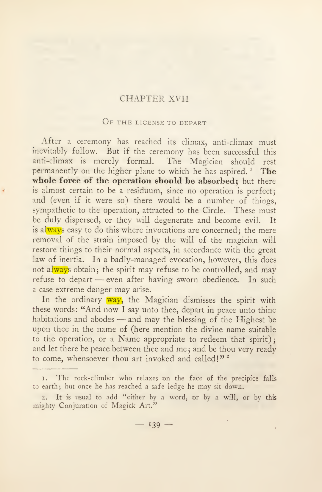 Original scan of Magick in Theory and Practice (Section 2), PDF page 19